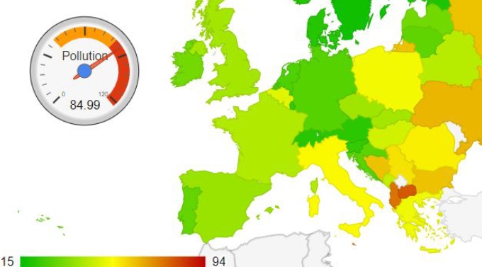 Statistikat mbi ndotjen ne Tirane